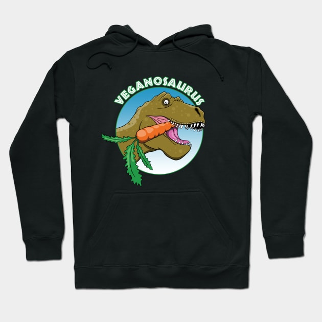 Vegan Dinosaur Hoodie by TMBTM